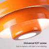 Mittelalter Liche LED Pendel Leuchte Nordischen Kohlenstoffs Tahl Aluminium Weiß Dunkelgrün Orange Beleuchtung Für Restaurant Wohnzimmer Leuchte