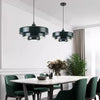 Mittelalter Liche LED Pendel Leuchte Nordischen Kohlenstoffs Tahl Aluminium Weiß Dunkelgrün Orange Beleuchtung Für Restaurant Wohnzimmer Leuchte